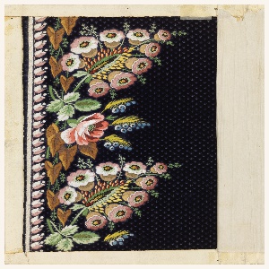 Embroidery Sample (France), ca. 1770