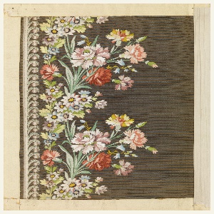 Embroidery Sample (France), late 18th–early 19th century