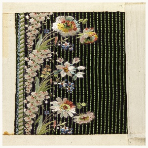 Embroidery Sample (France), 1790–1800