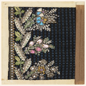 Embroidery Sample (France), 1790–1800