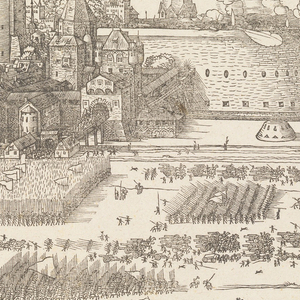 Print, Siege of a City (Part 1), 1527