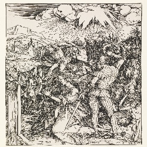 Print, The Martyrdom of St. Catherine, 1498–99