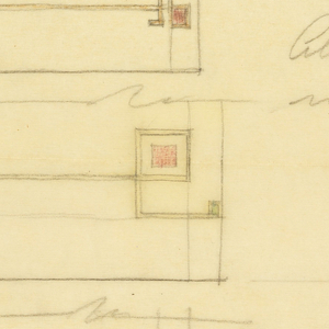 Drawing, Embroidered Drapes for Lower Floor Windows, Henry J. Allen Residence, Wichita, Kansas, 1917