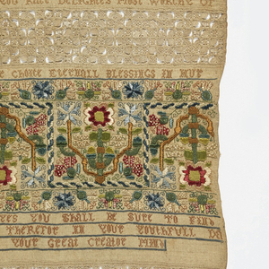 Sampler (England), 1694