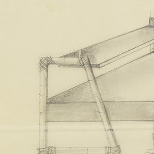 Drawing, Design for Desk, 1945–75