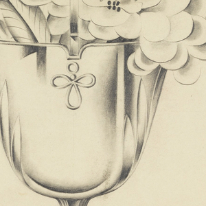 Drawing, Design for Silver Candelabra, 1950–70