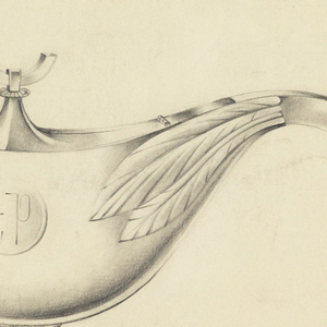 Drawing, Design for Gravy Boat, 1945–75