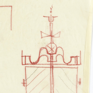 Drawing, Design for Metal Gates, 1945–75