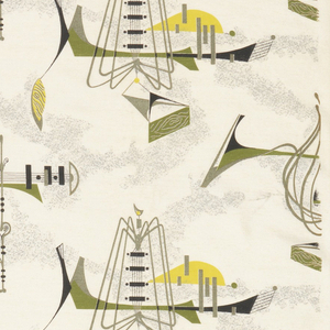 Textile, Abstract, ca. 1950