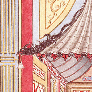 Drawing, Design for a Passageway with Canopy, for Royal Pavilion, Brighton, 1803 or earlier