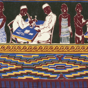 Textile (Germany for foreign market), mid-20th century