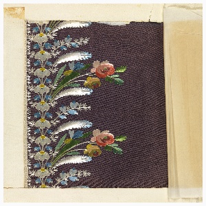 Embroidery Sample (France), ca. 1790