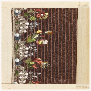 Embroidery Sample (France), 1790–1800