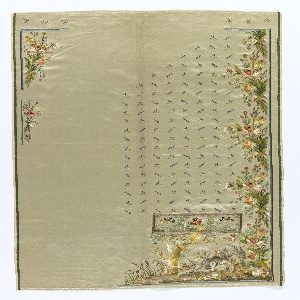 Uncut Waistcoat Front (France), late 18th century