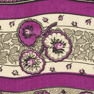 Scarf Sample (France), mid-19th century