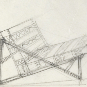 Drawing, Designs for Chaises and Chairs, 1945–75