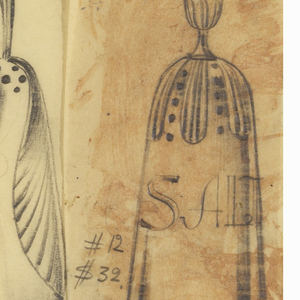 Drawing, Designs for Salt Shakers, 1950–70