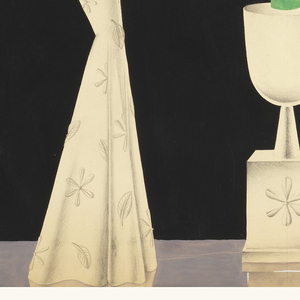 Drawing, Design for Candlesticks with Figurines, 1950–70
