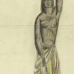 Drawing, Design for a Lamp Base, 1950–70