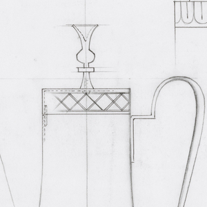 Drawing, 3 Piece Coffee Set, #56, ca. 1967