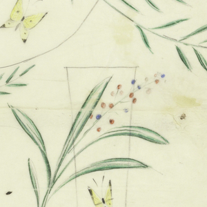 Drawing, Asian-inspired tableware designs, 1950–70