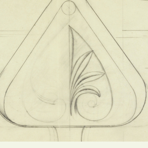 Drawing, Three Designs for a Silent Butler, 1950–70