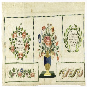 Sampler (Mexico), 1852