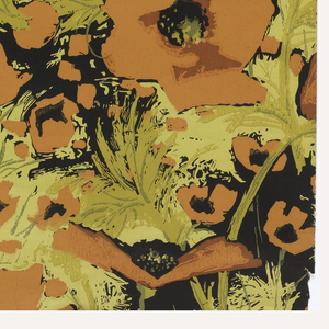Sidewall, Giant Poppies, 1966