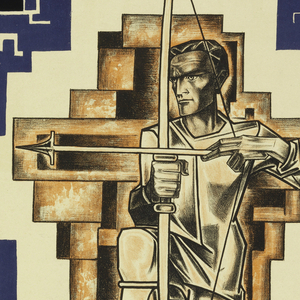 Poster, Raden Arbeid (Labor Board), 1920