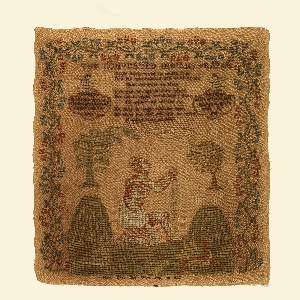 Sampler (England or United States), 1833