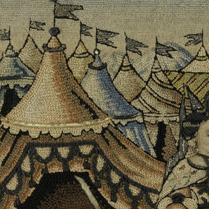 Embroidered Picture (England), late 17th century
