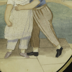 Embroidered Picture (England or United States), 1815–25