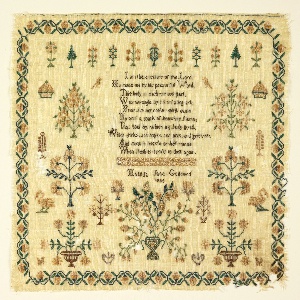 Sampler (USA), 1836