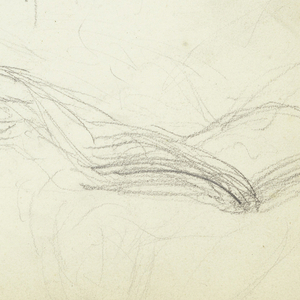 Drawing, Sketches for "Lesson of Charity" and portrait of Peter Richards, Jr., 1849