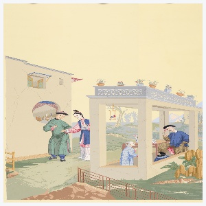 Scenic, Chinese Chippendale, 1920–25