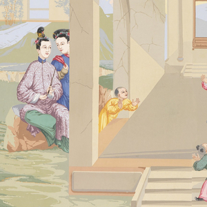 Scenic, Chinese Chippendale, 1920–25