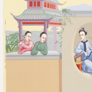 Scenic, Chinese Chippendale, 1920–25