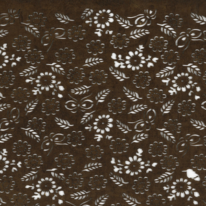 Katagami, Blossoms and Leaves, late 19th–early 20th century