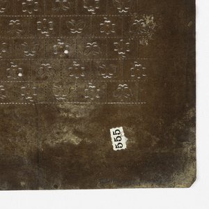 Katagami, Blossoms, late 19th–early 20th century
