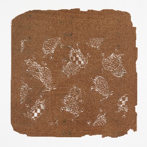 Katagami, Turtles, late 19th–early 20th century