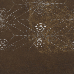 Katagami, Diamond and Floral Pattern, late 19th–early 20th century