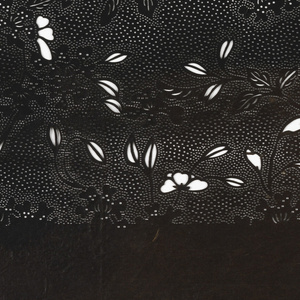 Katagami, Blossoms and Leaves, late 19th–early 20th century