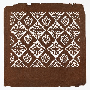 Katagami, Abstract Diamond Pattern, late 19th–early 20th century