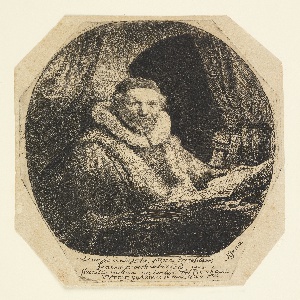 Print, Jan Vytenbogaert (1557–1644), Preacher of the Sect of Arminian Remonstrants, 1635