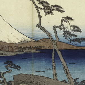 Print, Yui, Summit of Mount Satta, in The Fifty-Three Stations of the Tokaido Road (Tokaido Gojusan Tsugi-no Uchi), ca. 1834