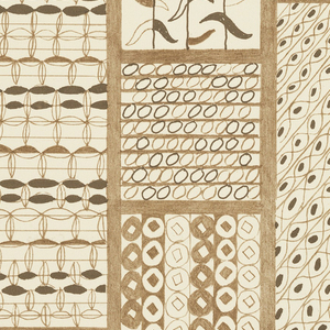 Sidewall - Sample, Courtyard Texture, 1955