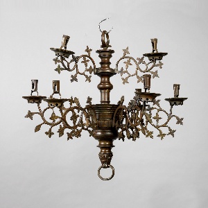 Chandelier (possibly Netherlands), 15th–16th century
