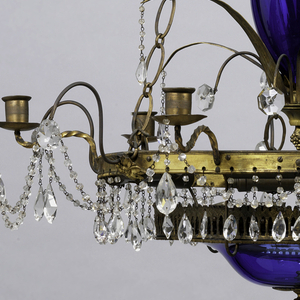 Chandelier (probably Sweden), ca. 1795