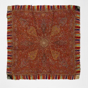 Shawl (India for European market), mid-19th century