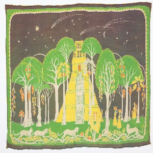 Hanging, Temple of the Mayan Indians, 1926